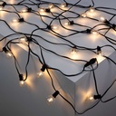Solar string lights - 25 E10 LED Filament Bulbs - IP44 - 9.2 meters