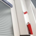 Permanent emergency light with "Fire extinguisher" pictogram
