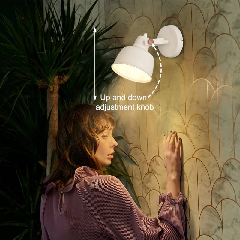 KUKKA" modern adjustable interior wall light with E14 bulb