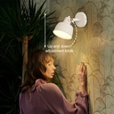 KUKKA" modern adjustable interior wall light with E14 bulb