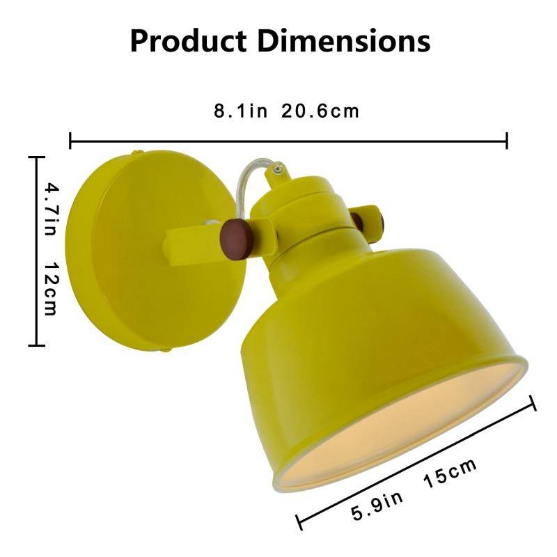 KUKKA" modern adjustable interior wall light with E14 bulb