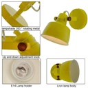KUKKA" modern adjustable interior wall light with E14 bulb