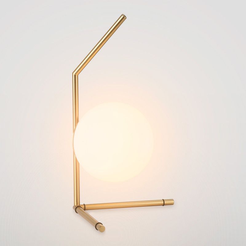 Crystal ball table lamp "OCTO" - E27 - Ø 15cm