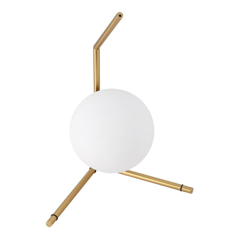 Crystal ball table lamp "OCTO" - E27 - Ø 15cm