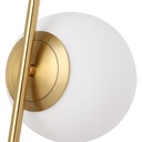 Crystal ball table lamp "OCTO" - E27 - Ø 15cm