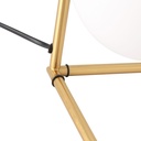 Crystal ball table lamp "OCTO" - E27 - Ø 15cm