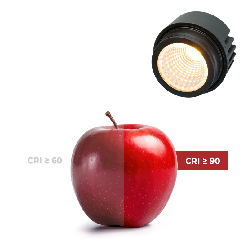 LED Module for MR16/GU10 downlight ring - 7W - TRIAC dimmable - 45º - CRI 90