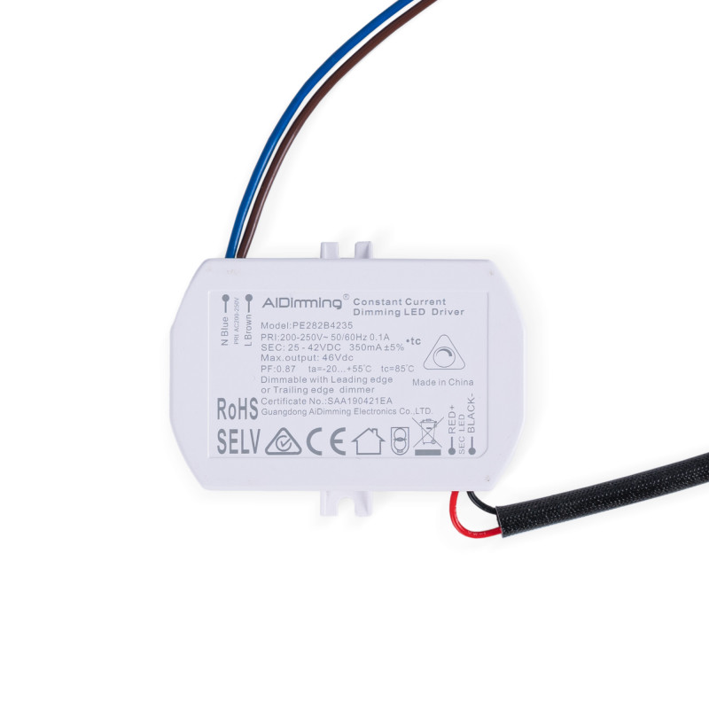 LED Module for MR16/GU10 downlight ring - 15W - TRIAC dimmable - 45º - CRI 90