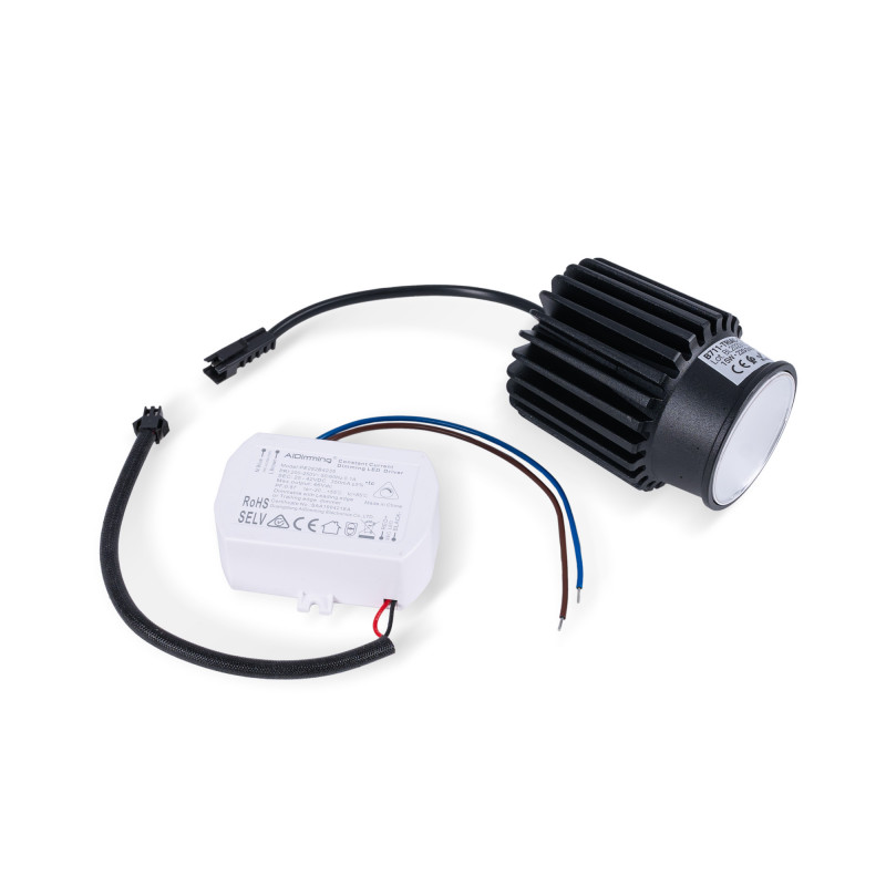 LED Module for MR16/GU10 downlight ring - 15W - TRIAC dimmable - 45º - CRI 90
