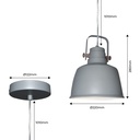 Nordic pendant lamp "KUKKA".