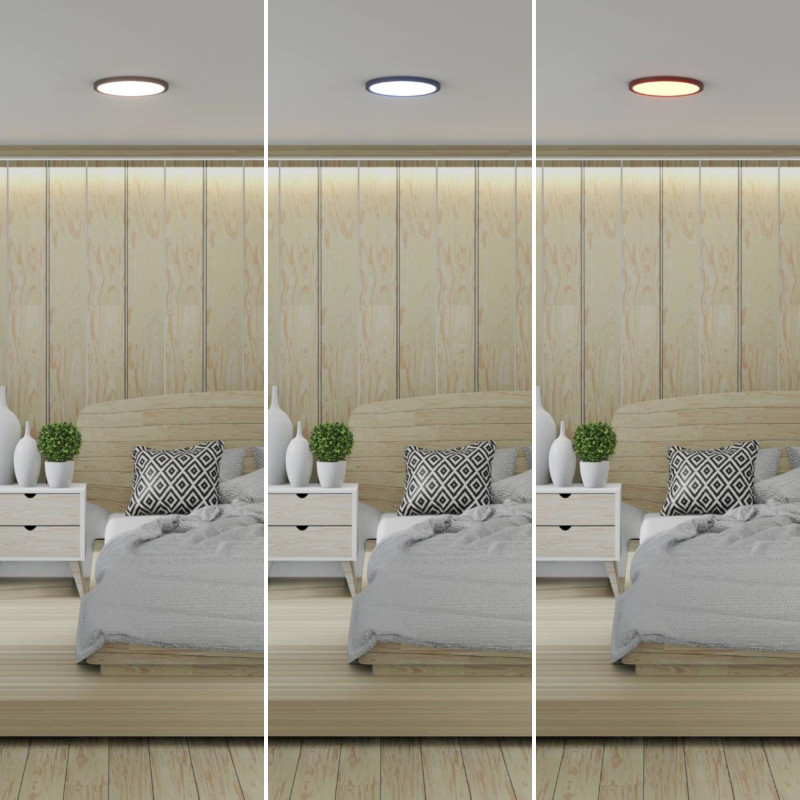 Round CCT LED Ceiling light - 24W - IP40