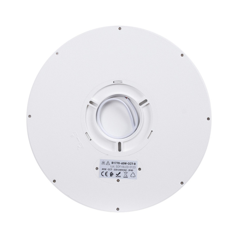Round CCT LED Ceiling light - 40W - IP40