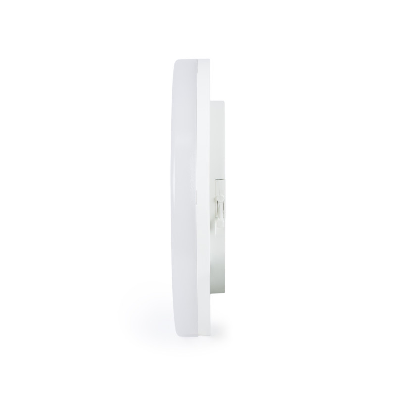 Tri-proof CCT LED ceiling light with motion sensor - 24W - Ø28cm - IP65