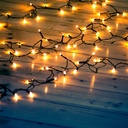 LED Curtain lights - 1.5m x 90cm - 100 lights - Cool white
