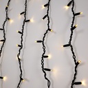LED Curtain lights - 1.5m x 90cm - 100 lights - Cool white