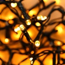 LED Curtain lights - 1.5m x 90cm - 100 lights - Cool white