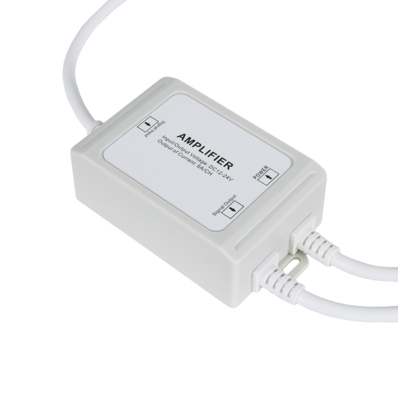 CCT Amplifier/repeater - Tri-proof 12-24V DC - 6A/channel - IP67