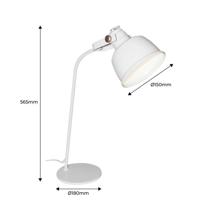 Nordic table lamp "KUKKA".