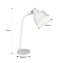 Nordic table lamp "KUKKA".