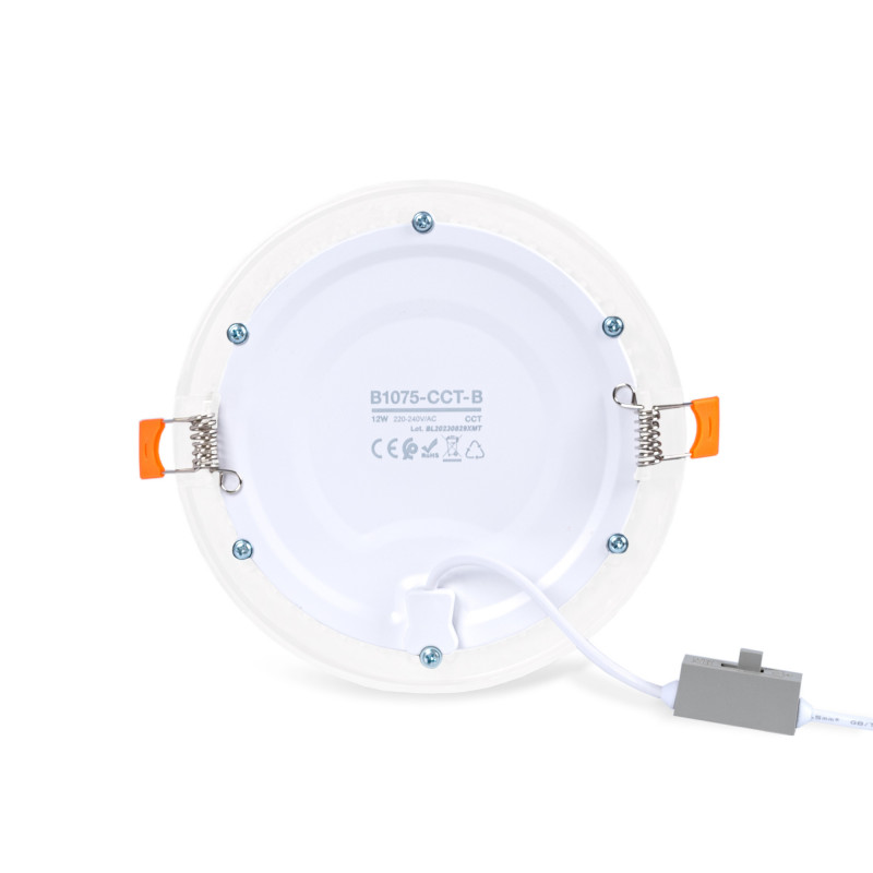 Ultra slim LED Downlight 12W - CCT - Cut Ø 155mm - 3 colors