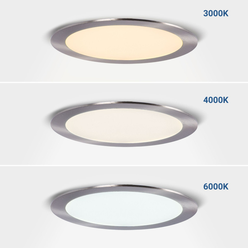 Ultra slim LED Downlight 12W - CCT - Cut Ø 155mm - 3 colors