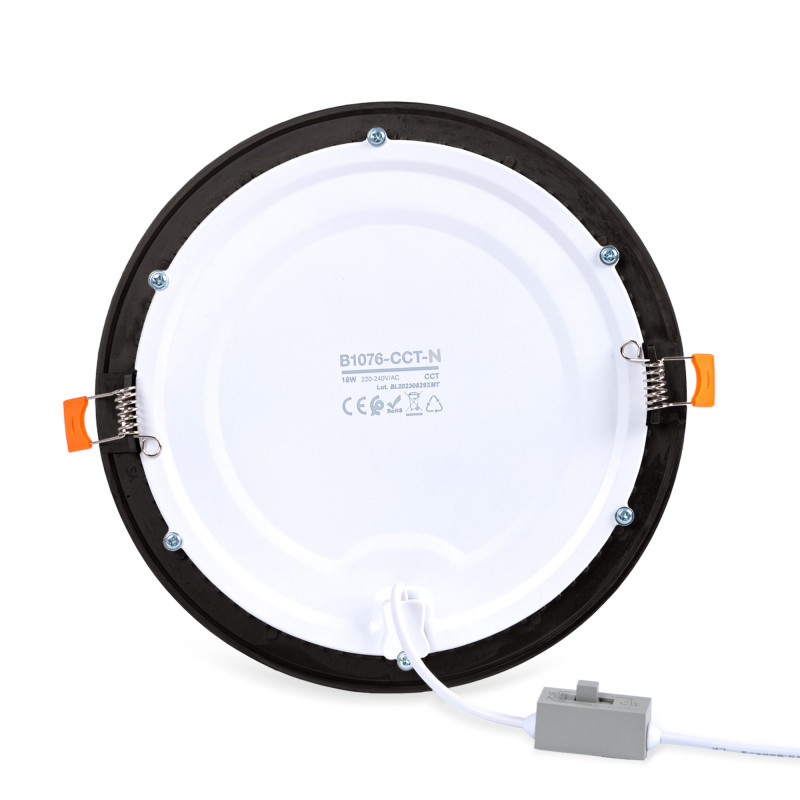 Ultra slim LED Downlight 18W - CCT - Cut Ø 208mm - 3 colors