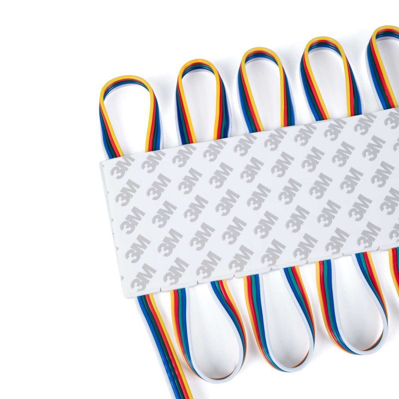 RGBWW LED module for signage - 0.96W - 12V - IP65 - 120º