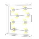 LED module for illuminated signs - 2W - 12V - IP65 - 160º - 6000K