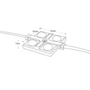 LED module for illuminated signs - 2W - 12V - IP65 - 160º - 6000K