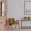 Retro/Vintage pendant lamp - E27 - 4 colours