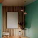 Retro/Vintage pendant lamp - E27 - 4 colours