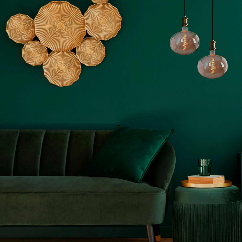 Retro/Vintage pendant lamp - E27 - 4 colours