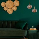 Retro/Vintage pendant lamp - E27 - 4 colours