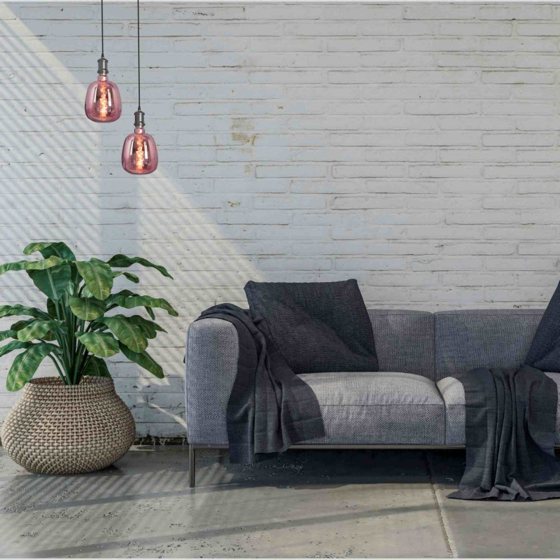 Retro/Vintage pendant lamp - E27 - 4 colours