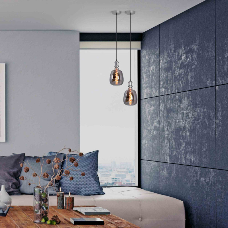 Retro/Vintage pendant lamp - E27 - 4 colours