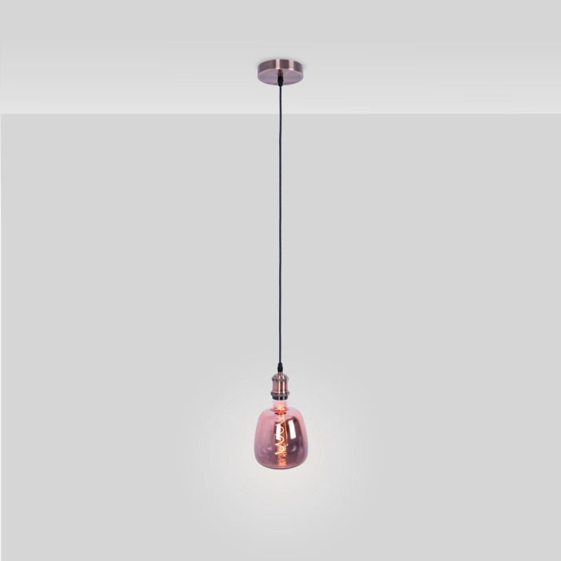 Retro/Vintage pendant lamp - E27 - 4 colours
