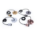 Retro/Vintage pendant lamp - E27 - 4 colours