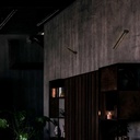 Minimalist linear wall light "KENDA-R" - 10W - 360º rotatable - Warm white