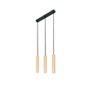 Minimalist triple pendant light "Bila 3" - GU10
