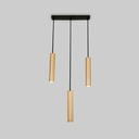 Minimalist triple pendant light "Bila 3" - GU10