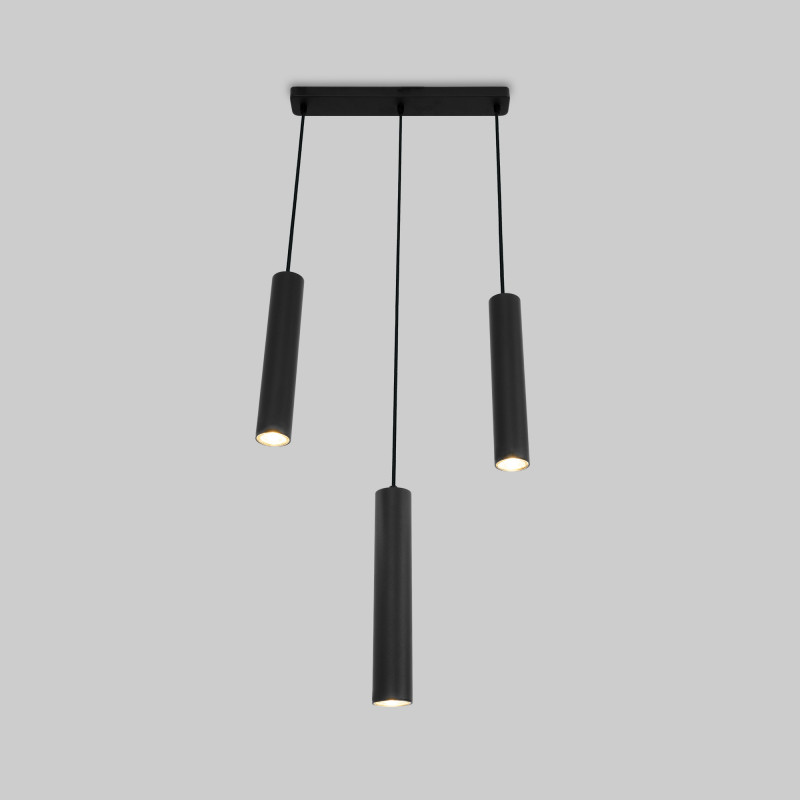 Minimalist triple pendant light "Bila 3" - GU10