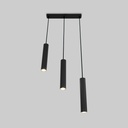 Minimalist triple pendant light "Bila 3" - GU10