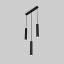 Minimalist triple pendant light "Bila 3" - GU10