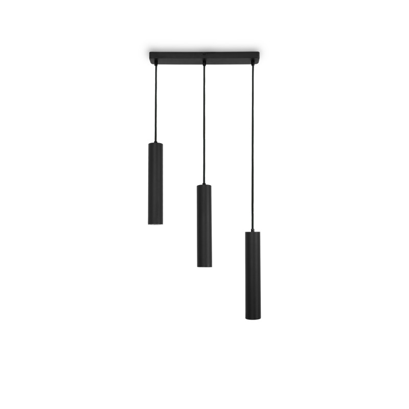 Minimalist triple pendant light "Bila 3" - GU10