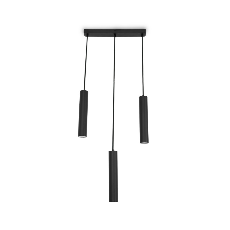 Minimalist triple pendant light "Bila 3" - GU10