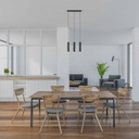 Minimalist triple pendant light "Bila 3" - GU10