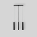 Minimalist triple pendant light "Bila 3" - GU10