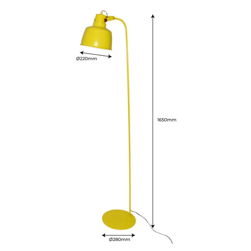 Nordic floor lamp "KUKKA" 165cm