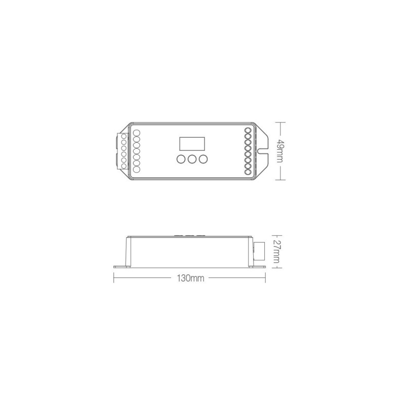 DALI LED Controller (DT8) 5 in 1 - 12-24V DC