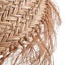 Plug-in natural fiber pendant lamp "NAM XL"